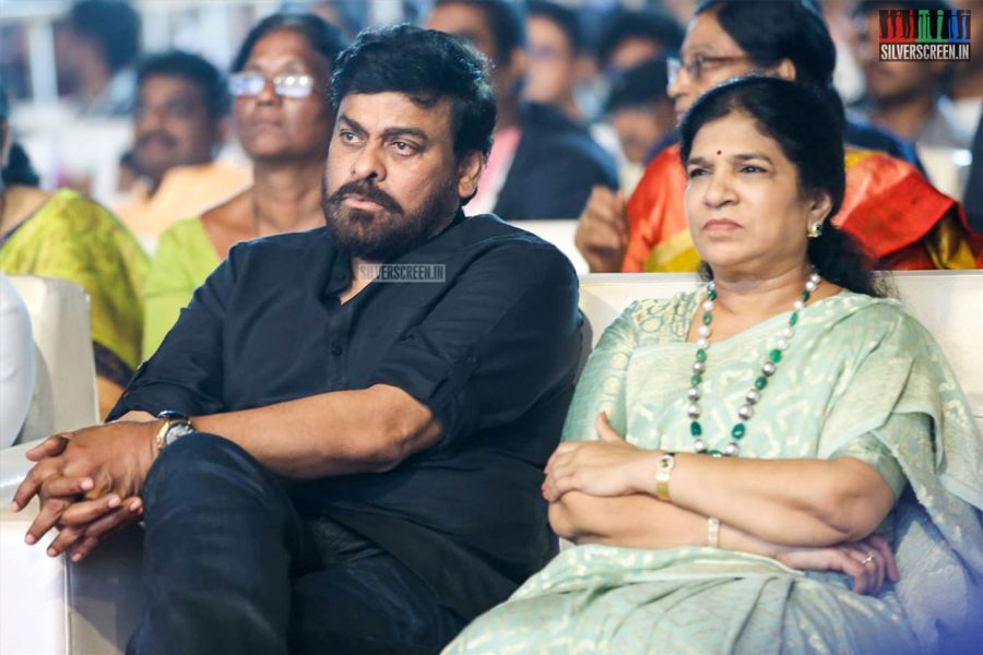 Chiranjeevi At The Rangasthalam Pre-Release Event
