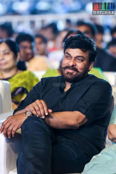 Chiranjeevi At The Rangasthalam Pre-Release Event