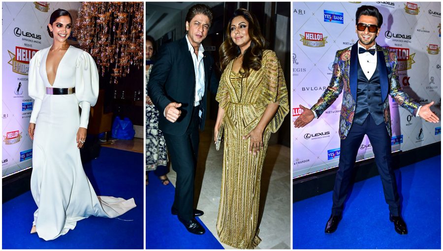 Celebs at The Hello Hall Of Fame Awards