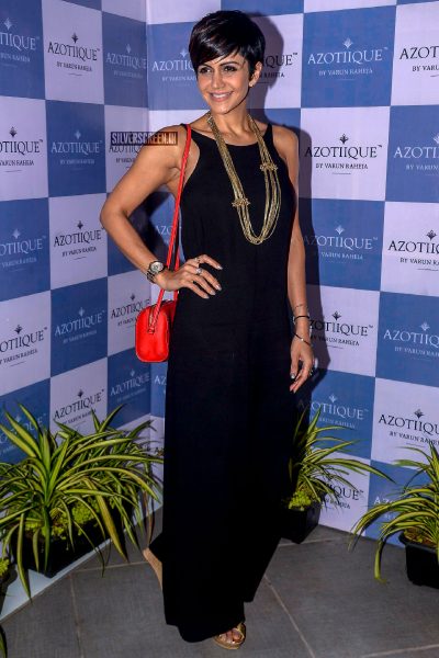 Mandira Bedi At The Launch Of Azotique Jewellery Store