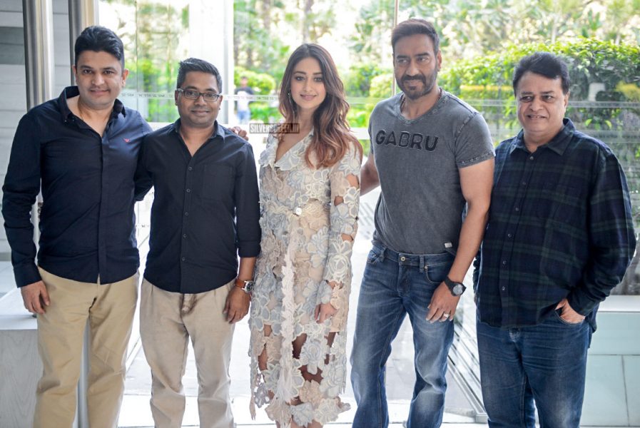 Ileana D’Cruz, Ajay Devgn During The Promotions Of Raid