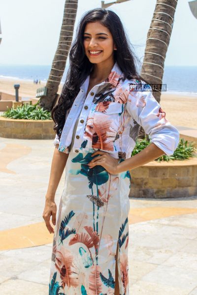 Ishaan Khatter And Malavika Mohanan During The Promotions Of Beyond The Clouds