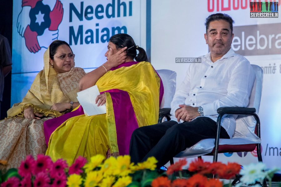 Kamal Haasan At Makkal Needhi Maiam's Women's Day Celebrations