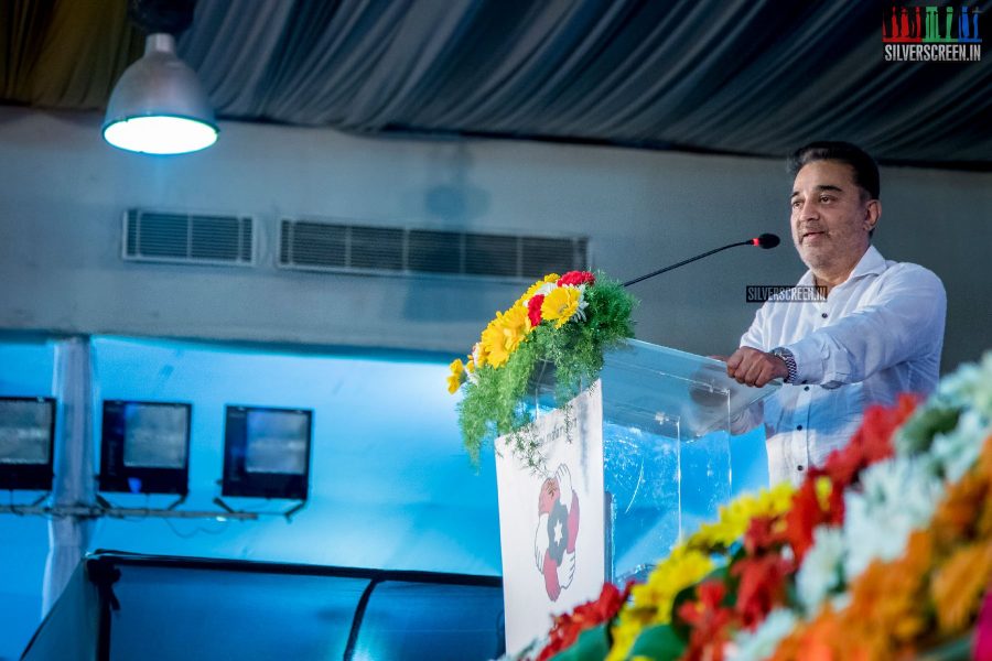 Kamal Haasan At Makkal Needhi Maiam's Women's Day Celebrations