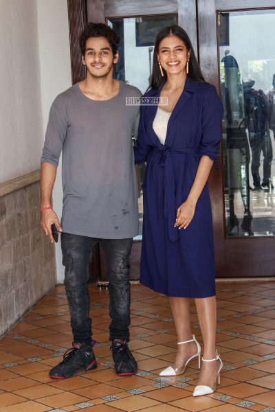 Malavika Mohanan, Ishaan Khatter During The Promotions Of Beyond The Clouds
