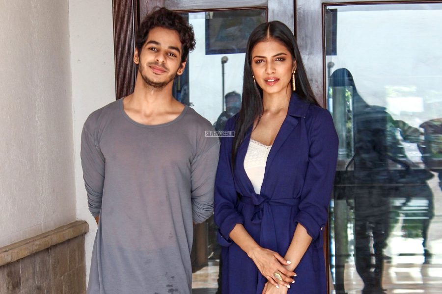 Malavika Mohanan, Ishaan Khatter During The Promotions Of Beyond The Clouds