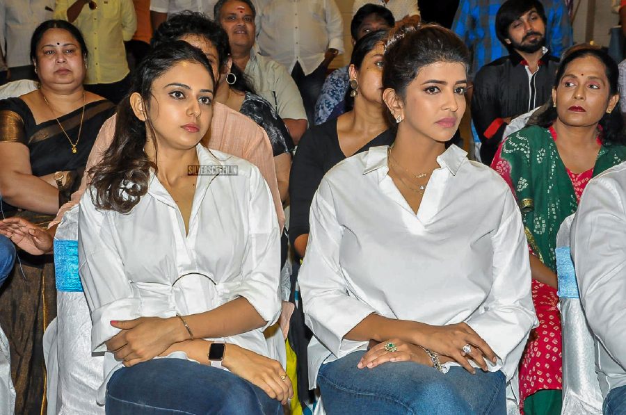 Rakul Preet Singh, Lakshmi Manchu At Telugu Movie Artist Association Meet