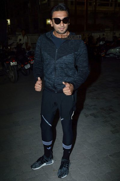 Ranveer Singh At Roots Premier League In Mumbai