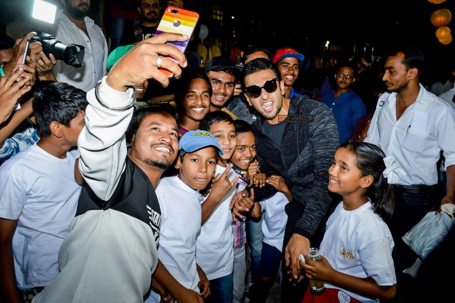 Ranveer Singh At Roots Premier League In Mumbai