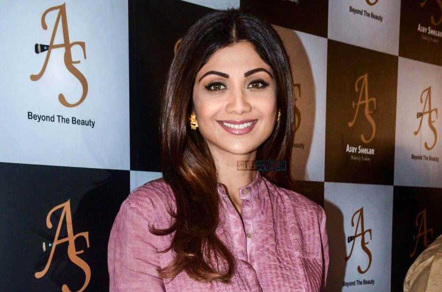 Shilpa Shetty At The Launch Of A Make-Up Academy