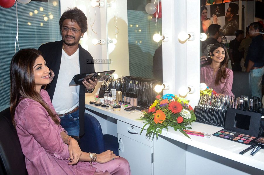 Shilpa Shetty At The Launch Of A Make-Up Academy