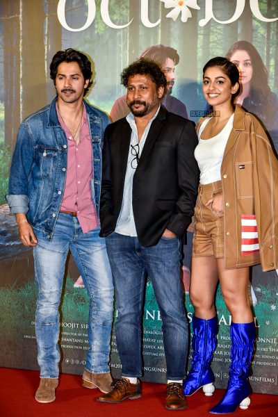 Varun Dhawan, Banita Sandhu, Shoojit Sircar At The October Trailer Launch