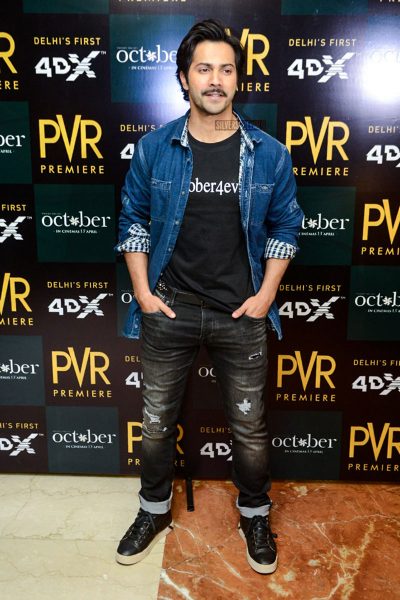 Varun Dhawan At The Song Launch Of October