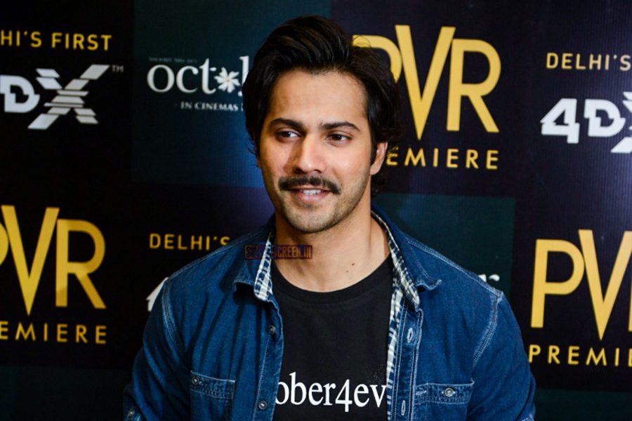 Varun Dhawan At The Song Launch Of October