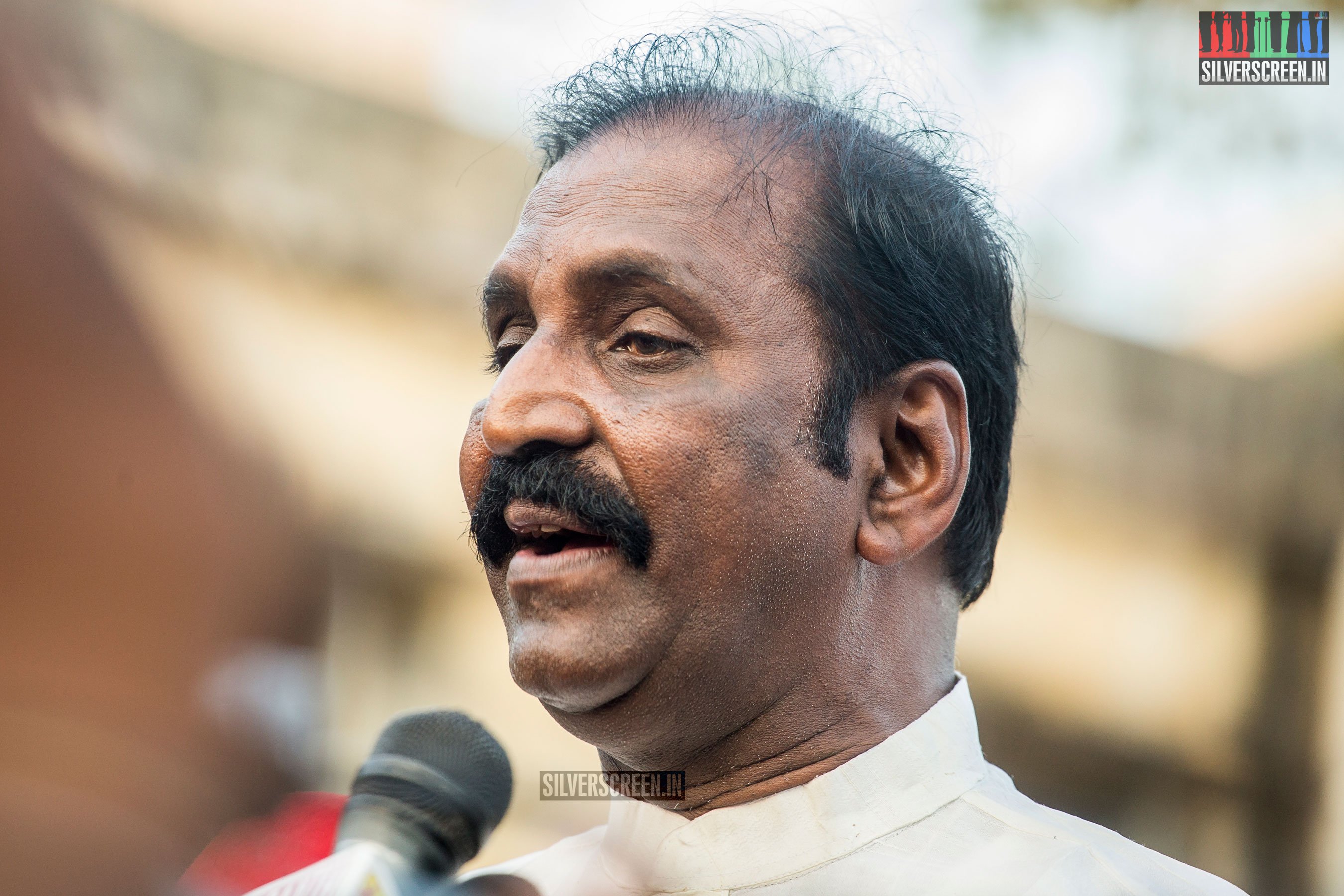 Vairamuthu Protest Against The IPL Match In Chennai