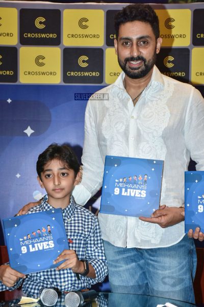 Abhishek Bachchan At The Launch Of Mehaan Doshi's Book 9 Lives