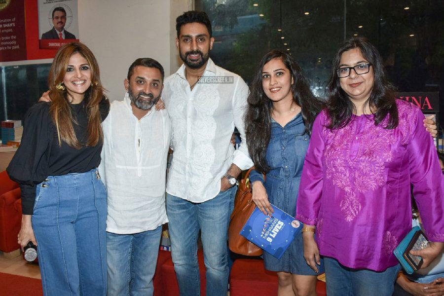 Abhishek Bachchan At The Launch Of Mehaan Doshi's Book 9 Lives