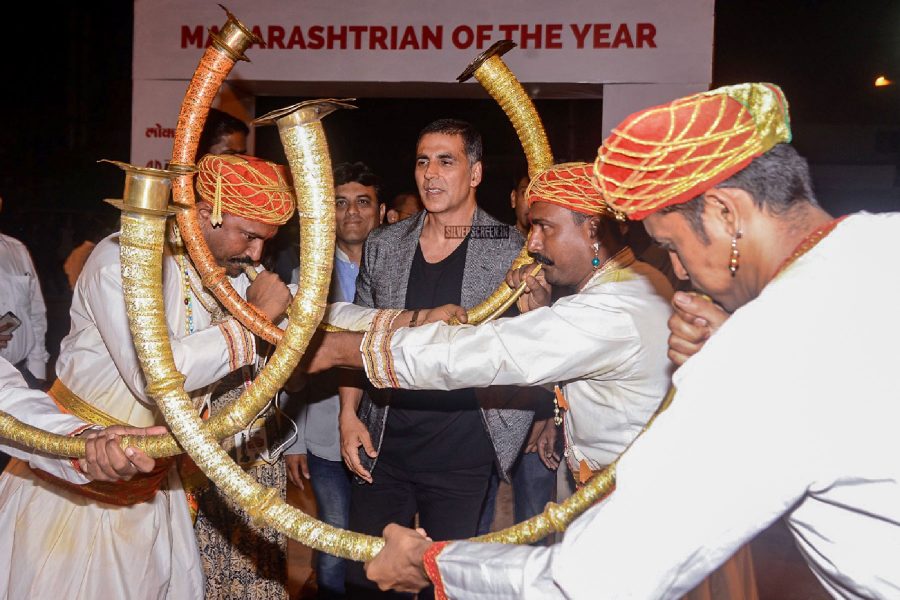Akshay Kumar at the Lokmat Awards 2018