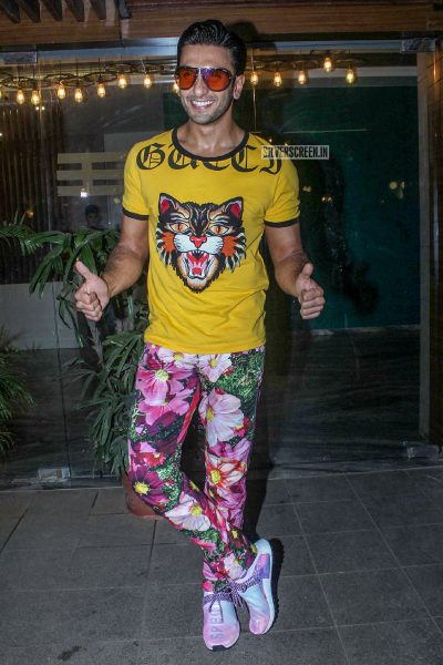 Ranveer Singh At The Gully Boy Wrap-Up Party