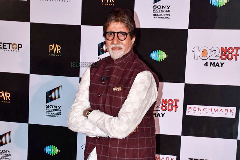 Amitabh Bachchan, Rishi Kapoor At The 102 Not Out Press Meet