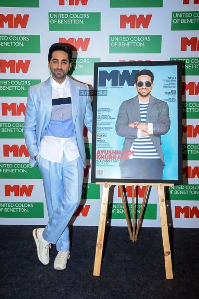 Ayushmann Khurrana At The Launch Of Mans World Magazine Cover