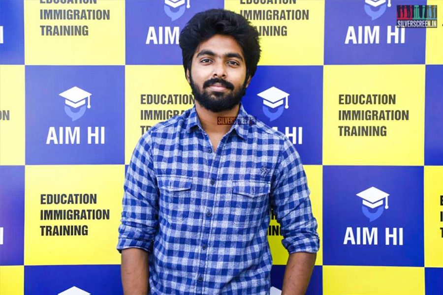 GV Prakash Kumar At The Inauguration Of  'AIM HI' - An Education & Training Company