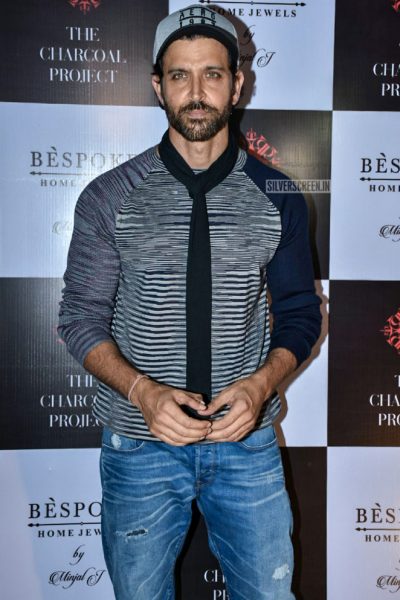 Hrithik Roshan, Sonali Bendre At Sussanne Khan's The Charcoal Project Event