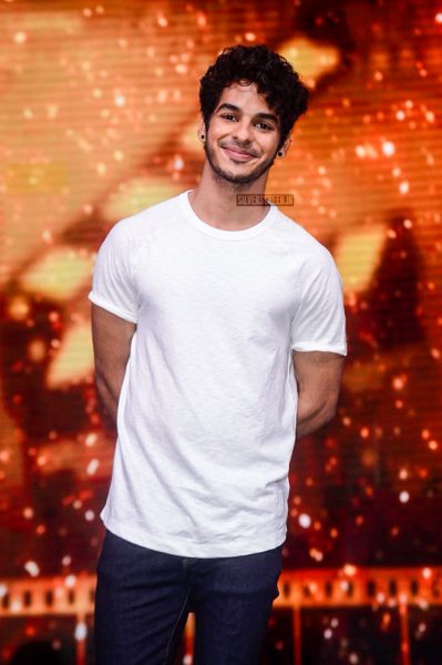 Ishaan Khattar, Malavika Mohanan During The Promotions Of Beyond The Clouds On The Sets Of DID Lil Masters