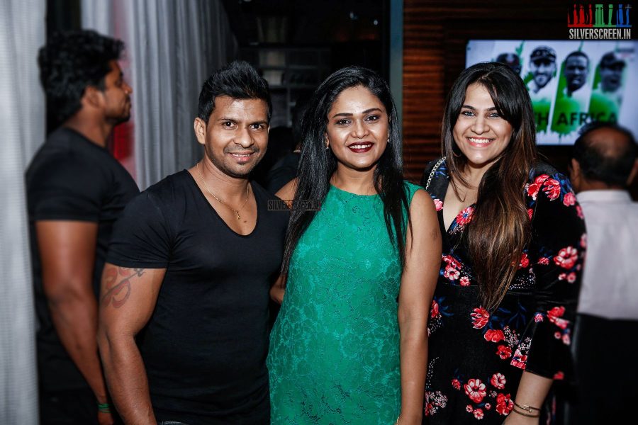 Jiiva, Bharath, Srushti Dange And Others At The Sports Bar Launch