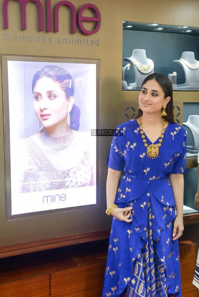 Kareena Kapoor Wearing A Masaba Gupta Ensemble At A Jwellery Store Launch In Delhi