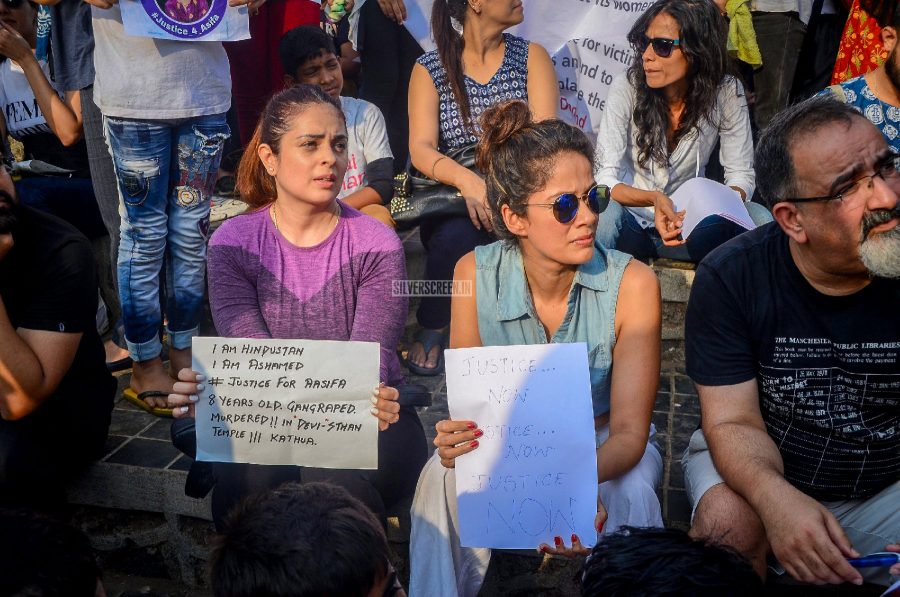 Kathua Rape Case: Film Personalities Join Protests In Mumbai