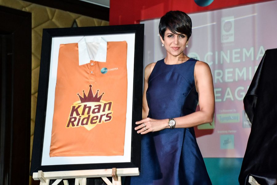 Mandira Bedi, Hiten Tejwani, Anita Hassanandani At The Launch Of Cinema Premier League