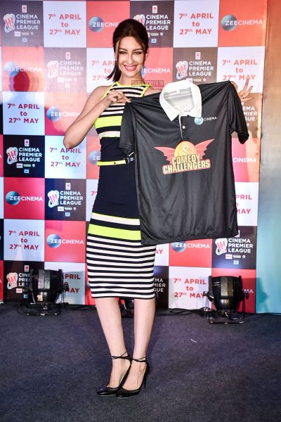 Mandira Bedi, Hiten Tejwani, Anita Hassanandani At The Launch Of Cinema Premier League