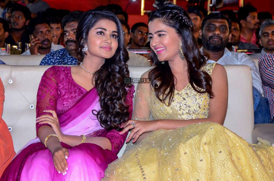 Anupama Parameshwaran, Rukshar Dhillon At The Krishnarjuna Yuddham Pre-Release Event