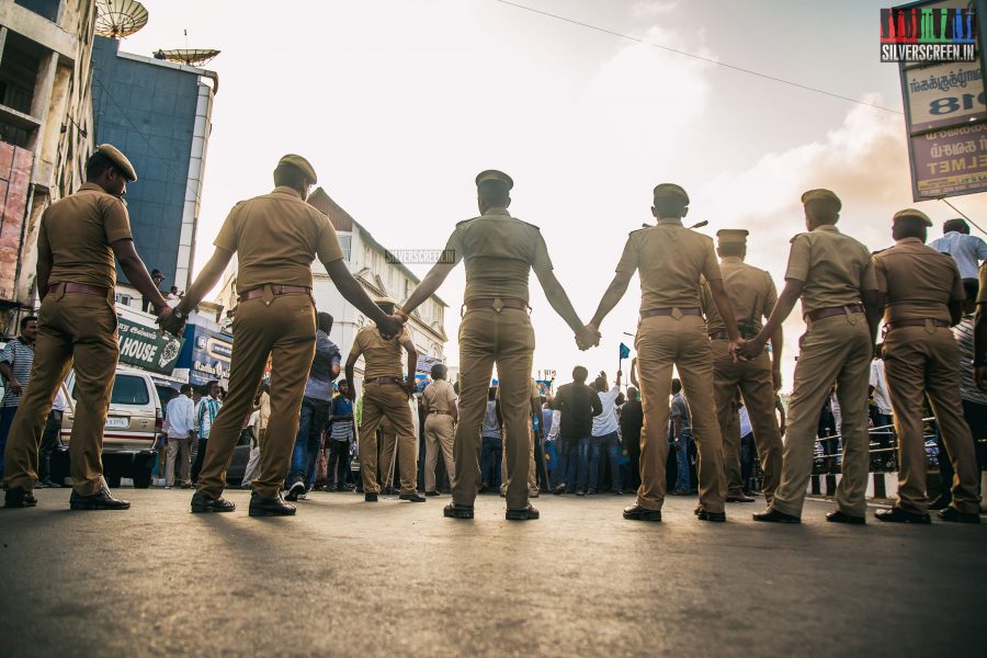 Protest Against The IPL Match In Chennai