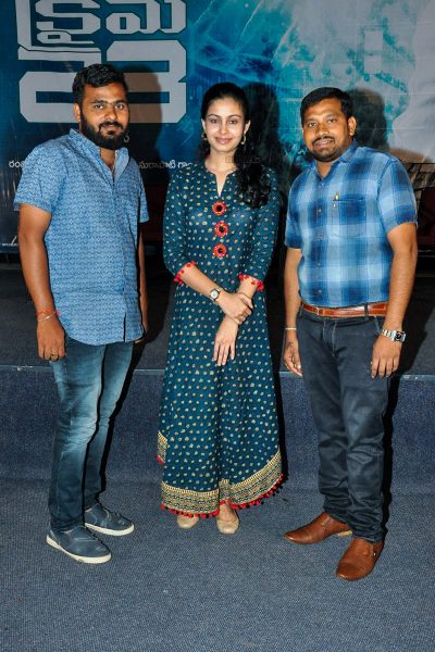 Prabhas, Arun Vijay, Abhinaya At The Crime 23 Trailer Launch