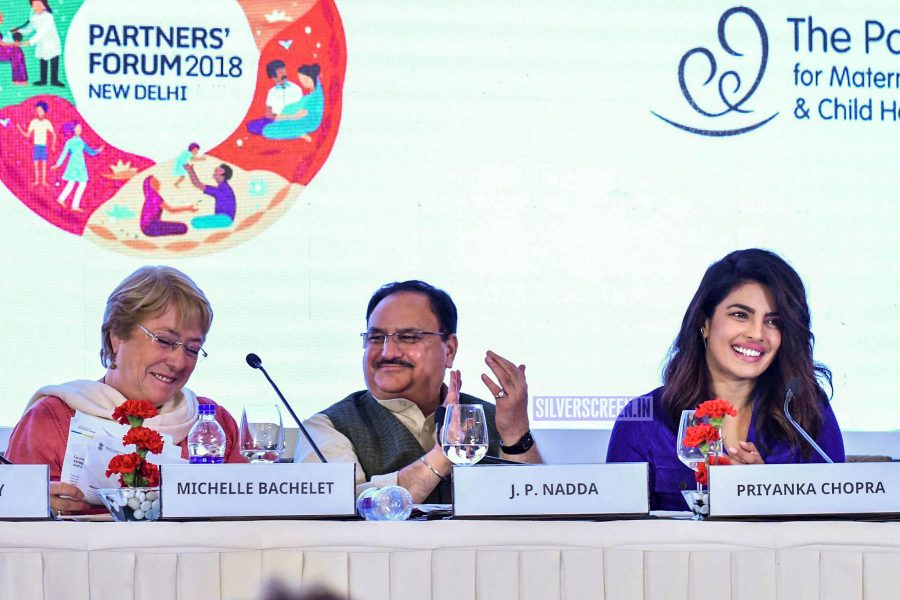 Priyanka Chopra At The UNICEF's Partners Forum 2018 in New Delhi