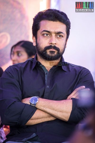 Suriya At The Nadigar Sangam Protest