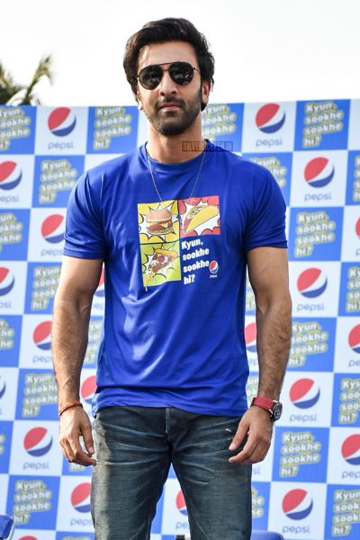 Ranbir Kapoor During A Brand Endorsement Campaign