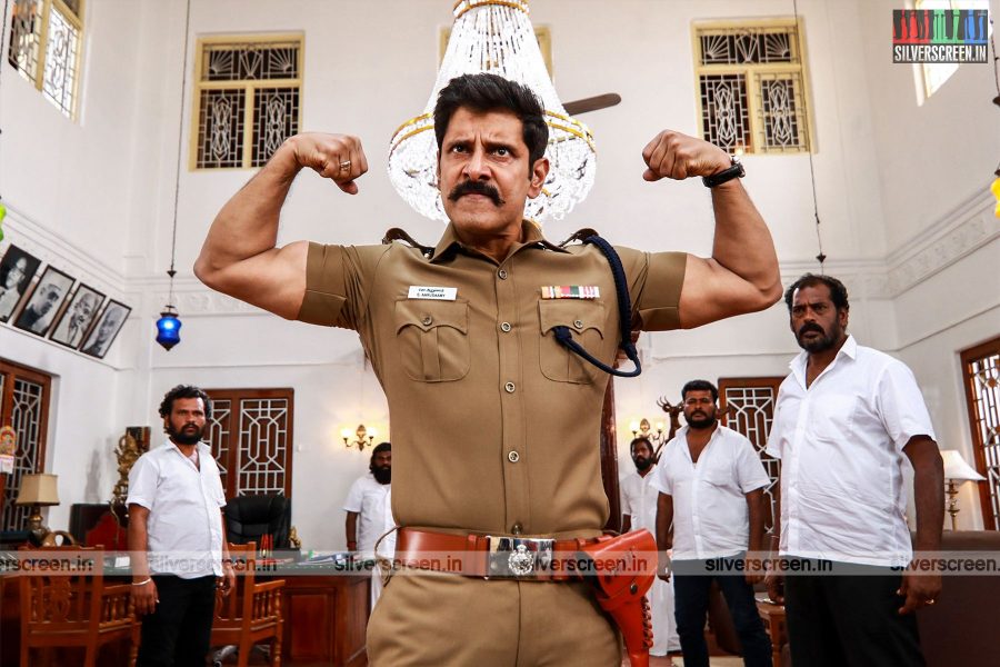 Saamy 2 Movie Stills Starring Vikram and Keerthy Suresh