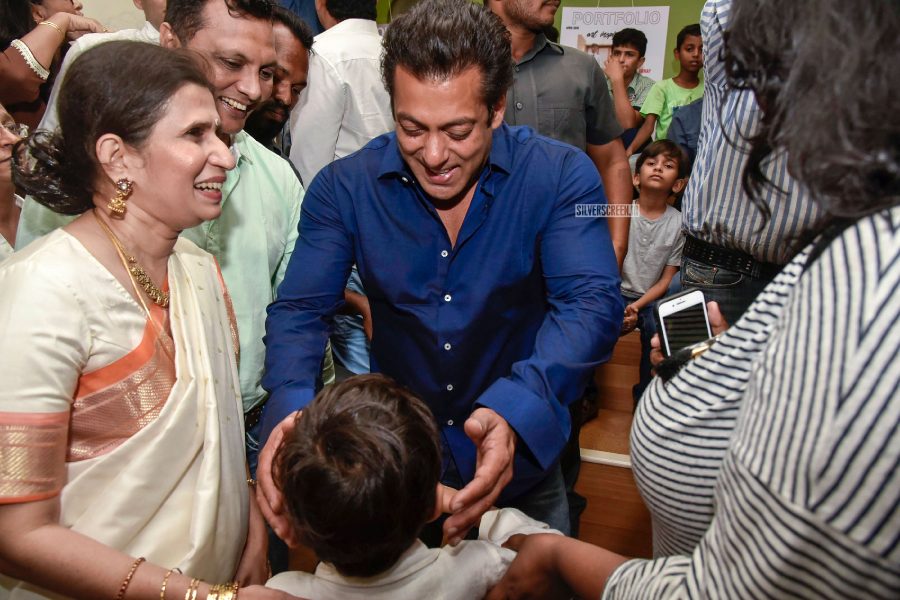 Salman Khan Attends Annual Day Function At Gateway School, Mumbai