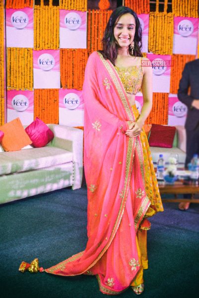 Shraddha Kapoor Goes The Desi Way At A Recent Product Launch