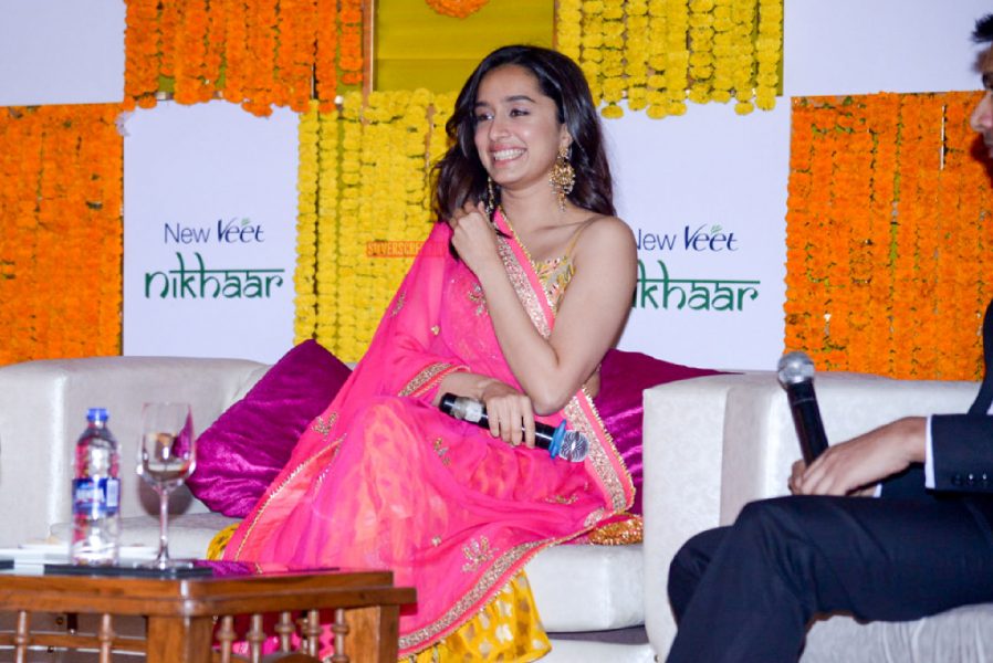 Shraddha Kapoor Goes The Desi Way At A Recent Product Launch