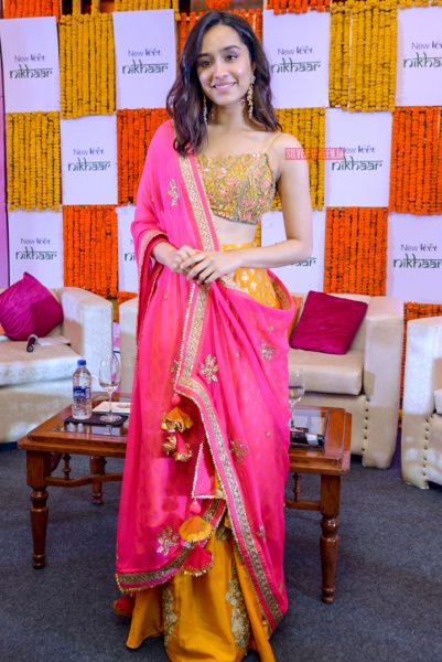 Shraddha Kapoor Goes The Desi Way At A Recent Product Launch