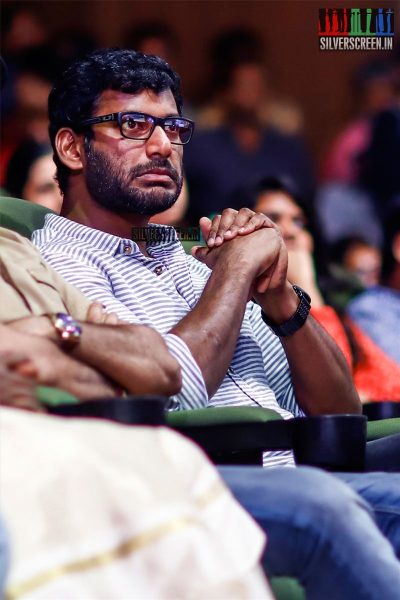 Vishal Krishna At The MGR Sivaji Academy Awards