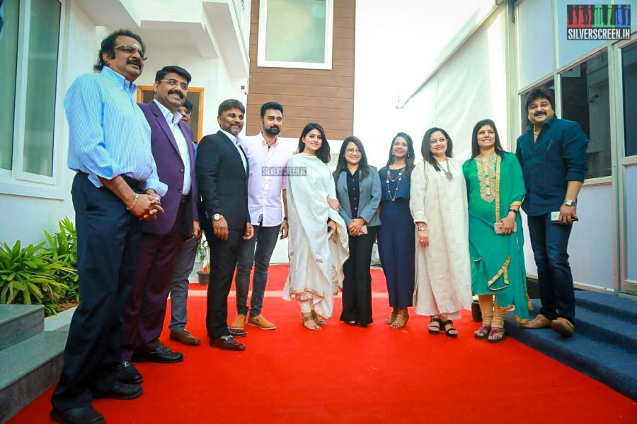 Sneha & Prasanna At The Official Hand-Off Ceremony For New Buyers Of The White Villas