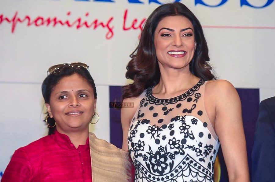 Sushmita Sen Seen In A Notte By Marchesa Gown At A Real Estate Event