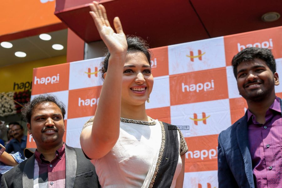 Tamannaah Bhatia At The Inauguration Of Happi Mobile Stores In Kurnool