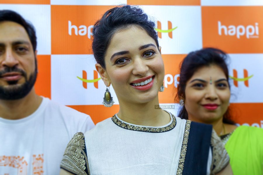 Tamannaah Bhatia At The Inauguration Of Happi Mobile Stores In Kurnool