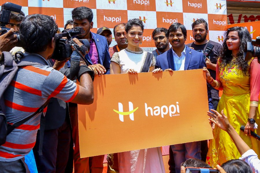 Tamannaah Bhatia At The Inauguration Of Happi Mobile Stores In Kurnool